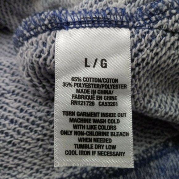 🔥4/$20 Aeropostale Striped Sweater Large Purple - Picture 8 of 15